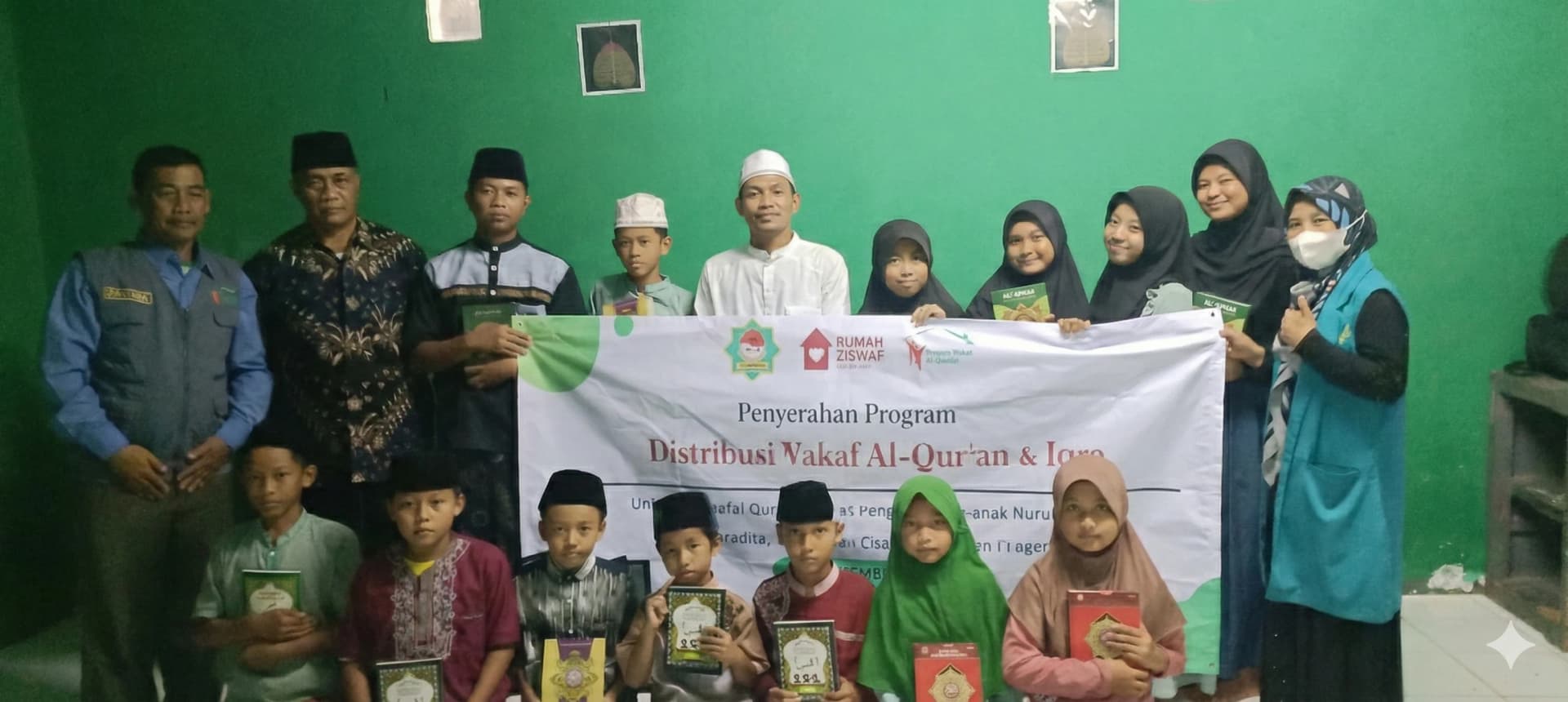 Penyaluran Wakaf Qur'an & Iqro
